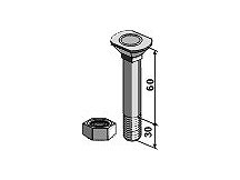 Donax bolt M12 x 1,75