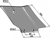 Counter-tine, right model