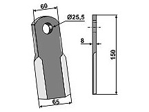 Straight blade - new model