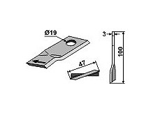 Rotary mower blade