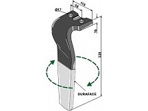 Kreiseleggenzinken (DURAFACE) - rechte Ausführung
