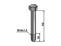 Schraube - M14 x 1,5 - 10.9