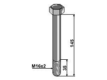 Bolt M16x2 x 145- 10.9