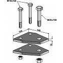 Clamp 140x15x100