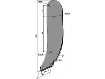 Subsoiling shank, left model