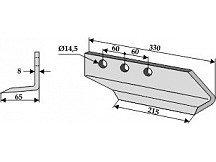 Messer für Grabenfräse