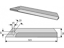 Top blade, right